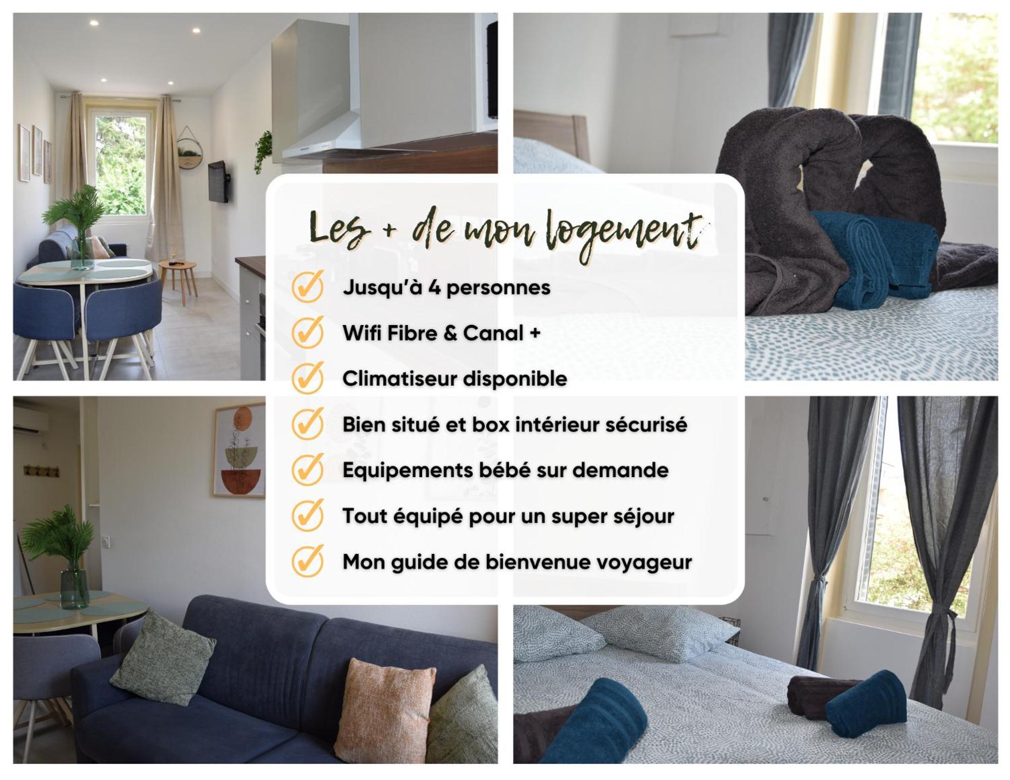 شقة Elegant T2 A Bron, Tramway A 2Min, Box Parking, 4Personnes المظهر الخارجي الصورة