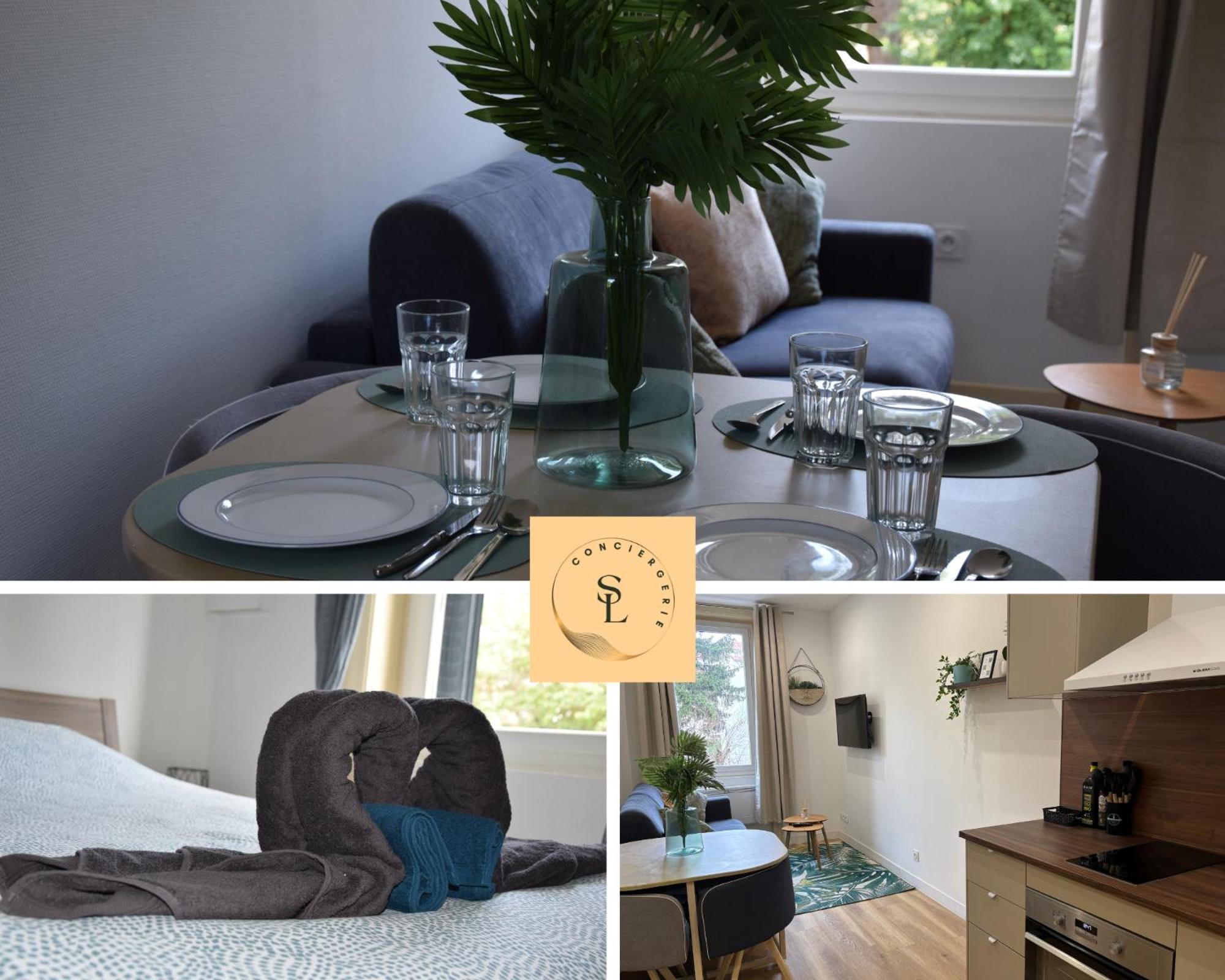 شقة Elegant T2 A Bron, Tramway A 2Min, Box Parking, 4Personnes المظهر الخارجي الصورة